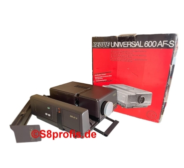 Revue Universal 600 AF-S Diaprojektor in Originalverpackung